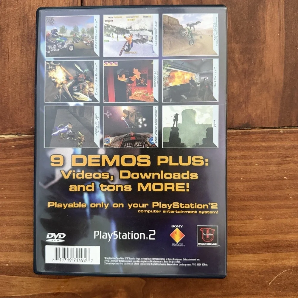 PlayStation Underground Jampack Summer 2001 (Sony PlayStation 2, PS2, 2001)